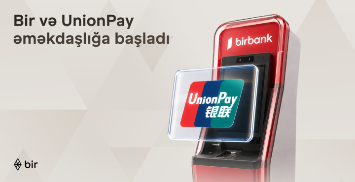 UnionPay kartları üçün Azərbaycanda yeni dövr: 1300 bankomat və 1000-dən çox onlayn mağaza